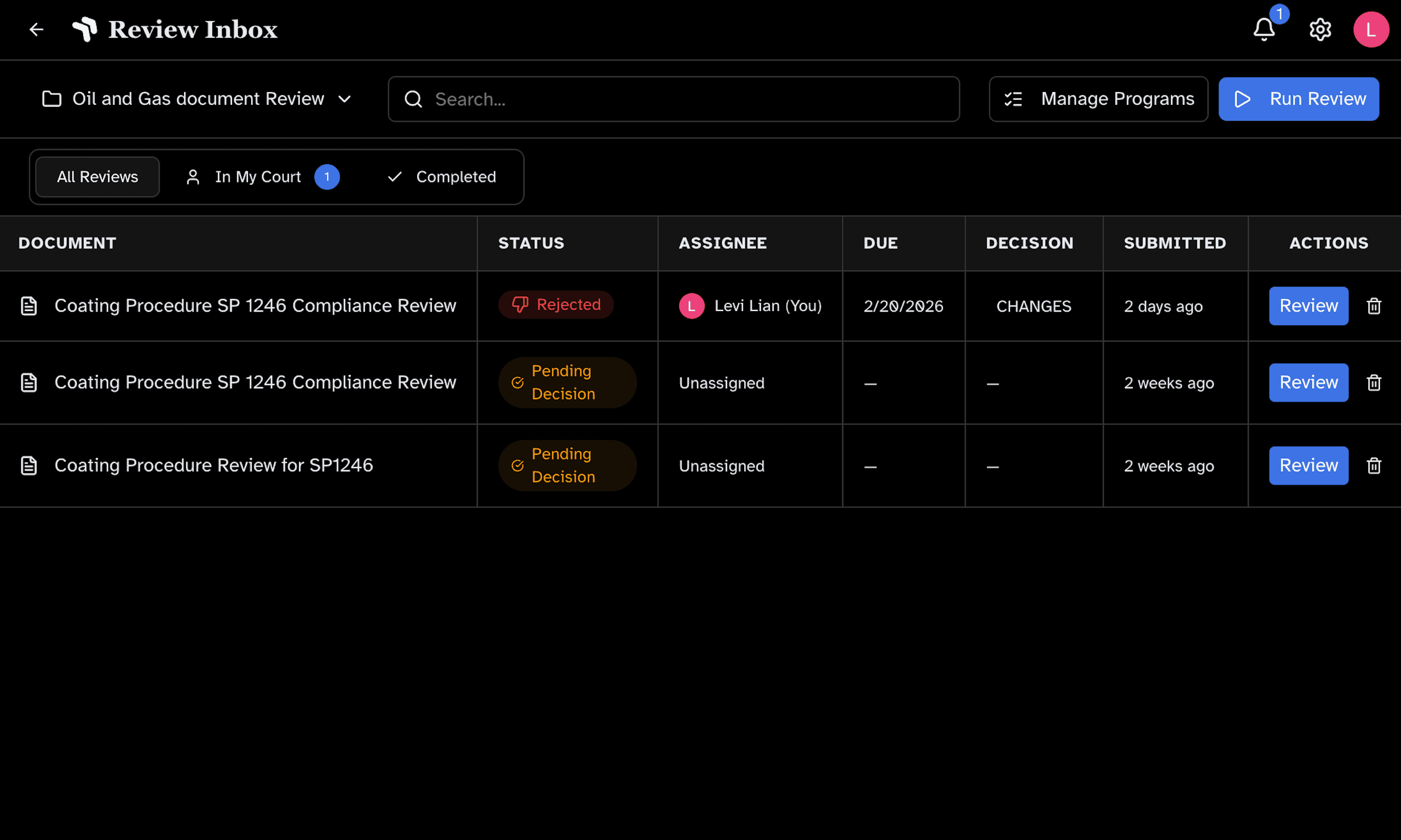 Annotated PDF + summary
